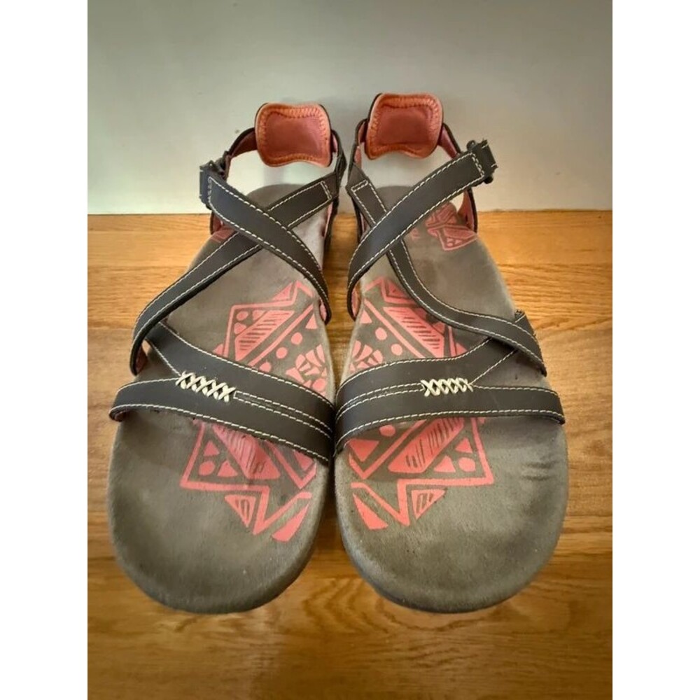 Merrell Cocoa Coral Leather Sport Sandals Women’s 8